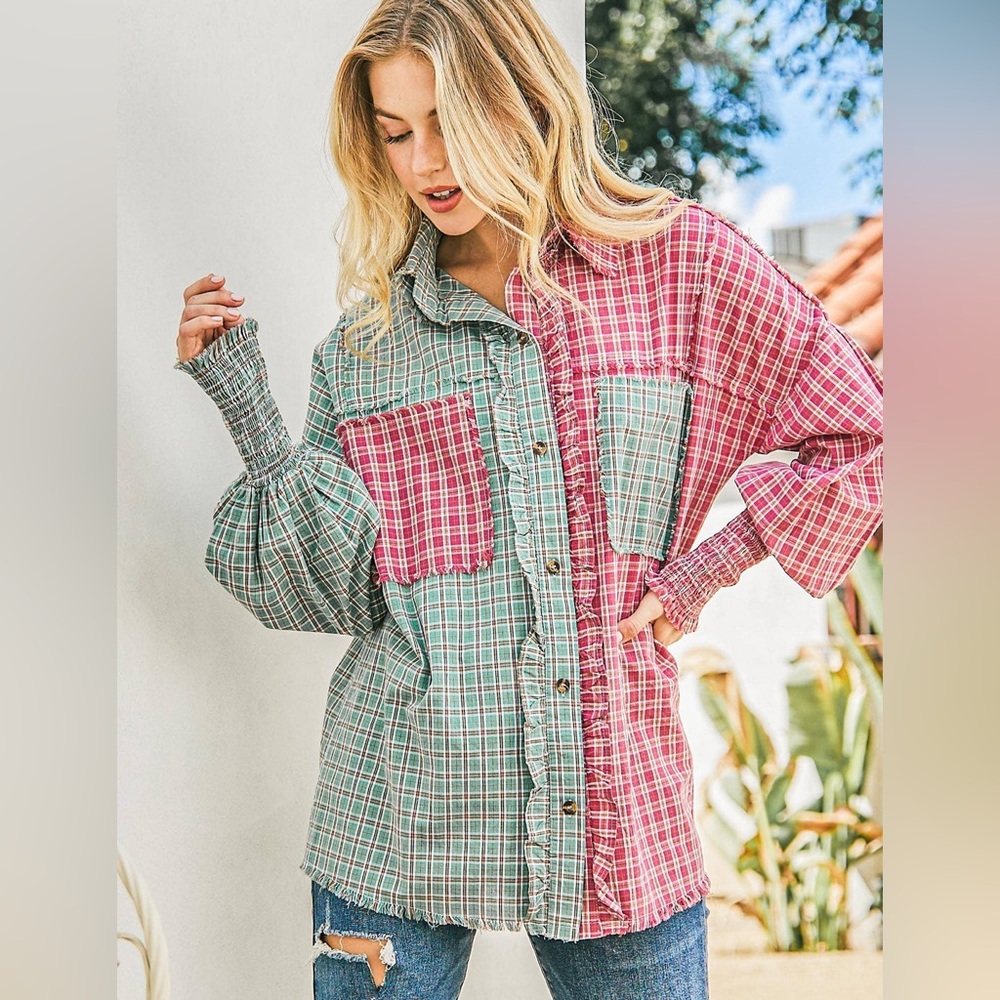 AND THE WHY | CHER TOP | Size L